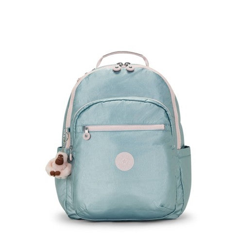 MOCHILA KIPLING FAIRY GREEN METALLIC
