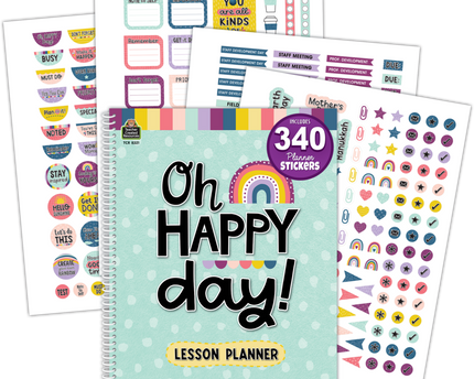 PLANNER OH HAPPY DAY LESSON