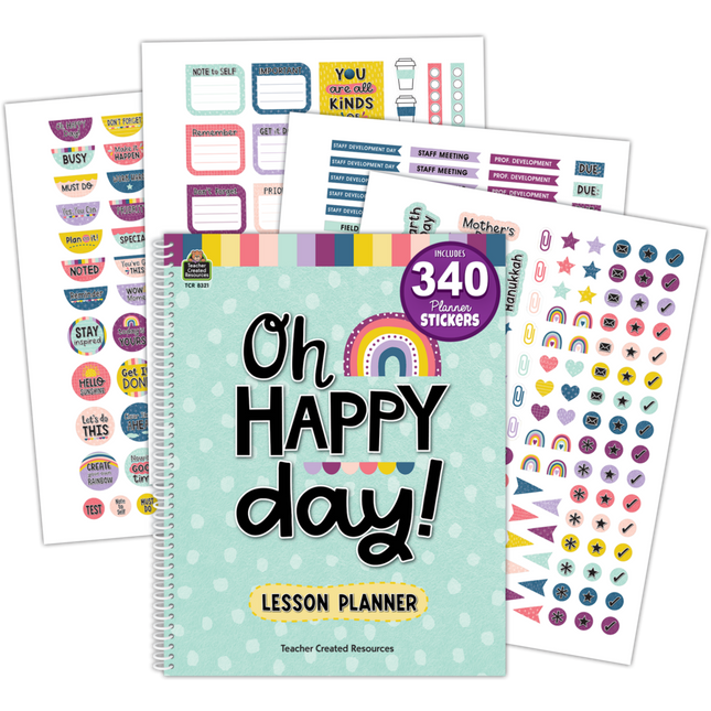 PLANNER OH HAPPY DAY LESSON