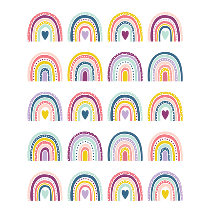 STICKERS OH HAPPY DAY RAINBOWS