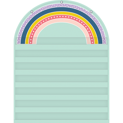 POCKET CHART OH HAPPY DAY RAINBOW 7