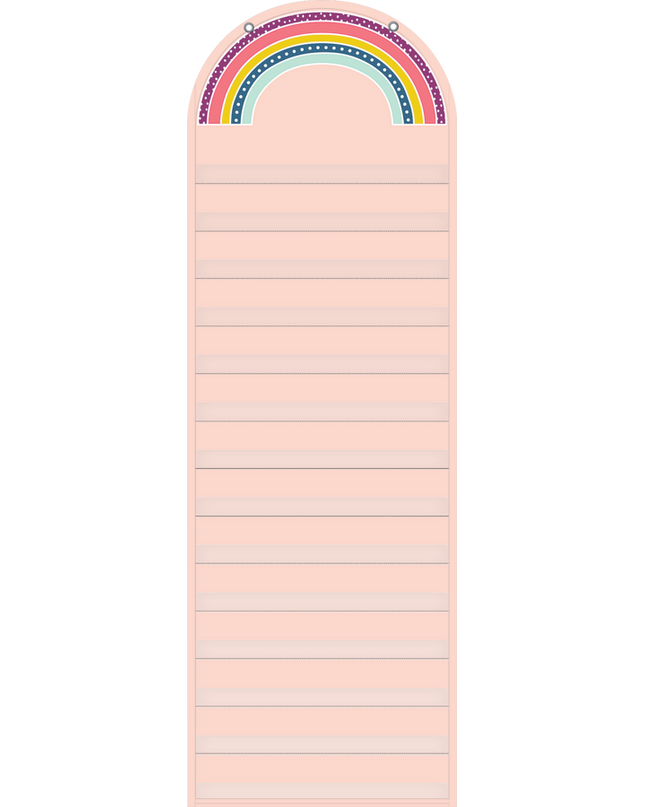 POCKET CHART OH HAPPY DAY RAINBOW 14