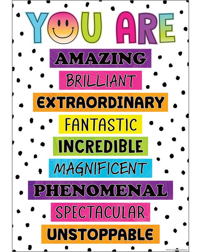 POSTER POSITIVE YOU ARE AMAZING