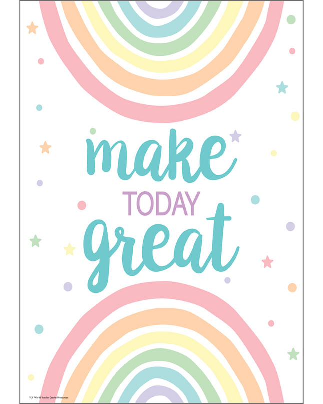POSTER POSITIVE MAKE TODAY GREAT
