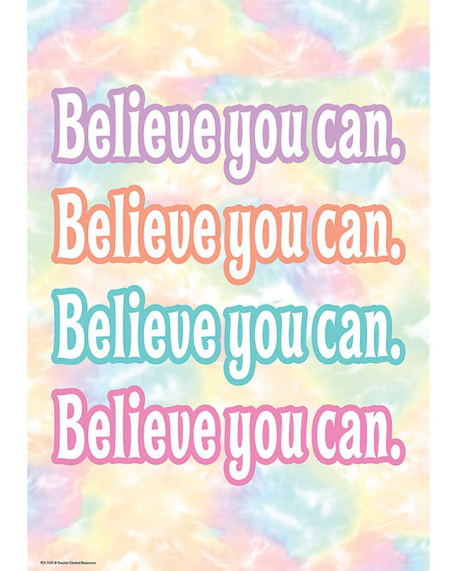 POSTER POSITIVE BELIEVE YOU CAN
