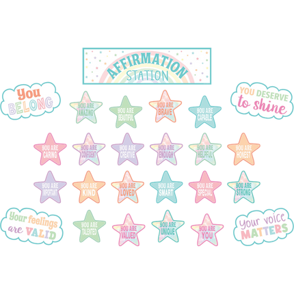 MINI BULLETIN PASTEL POP POSITIVE AFFIRMATIONS