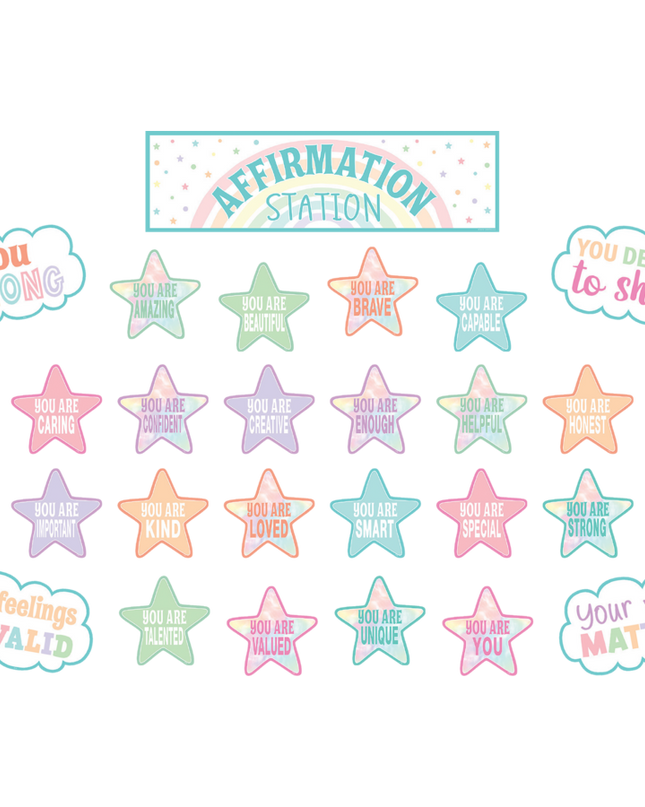MINI BULLETIN PASTEL POP POSITIVE AFFIRMATIONS