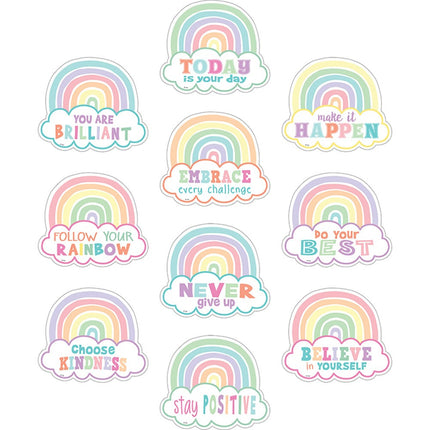 ACCENTS PASTEL POP POSITIVE SAYINGS