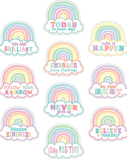 ACCENTS PASTEL POP POSITIVE SAYINGS
