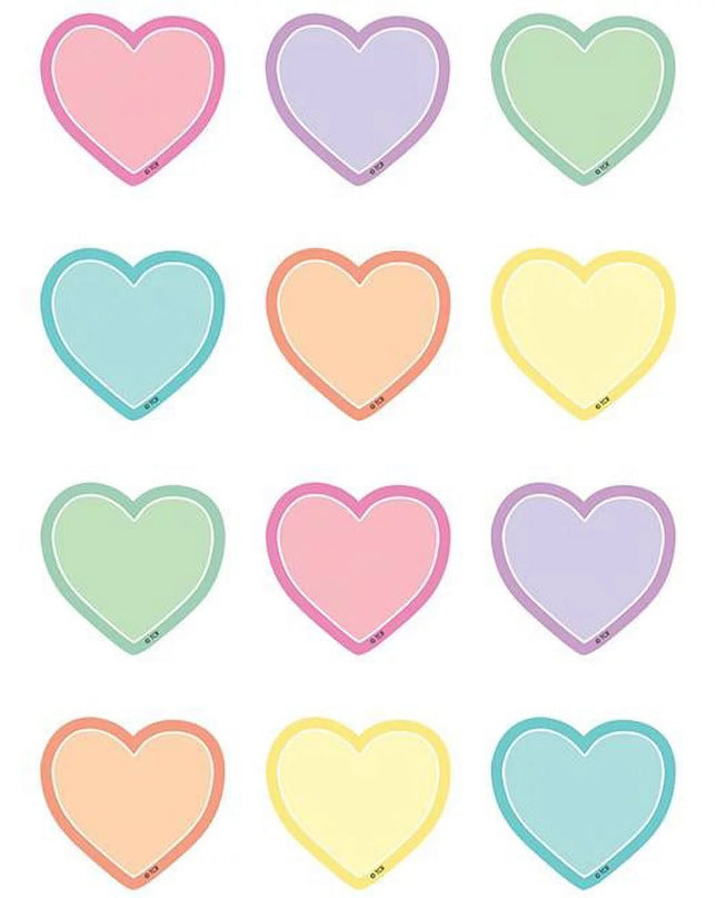 MINI ACCENTS PASTEL POP HEARTS