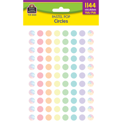 STICKERS MINI PASTEL POP CIRCLES