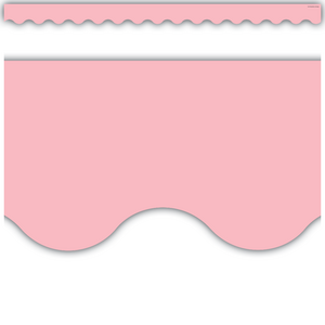 BORDE PASTEL PINK SCALLOPED
