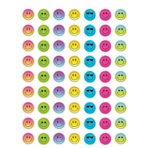 STICKERS MINI BRIGHTS 4EVER SMILEY FACES