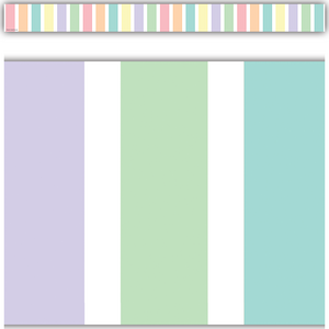 BORDE PASTEL POP STRIPES