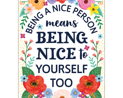 POSTER POSITIVE BEING A NICE PERSON
