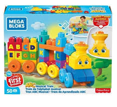 JUGUETE MEGA BLOKS ABC MUSICAL TRAIN