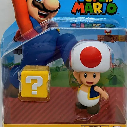 JUGUETE FIGURA SUPER MARIO CON BLOQUE