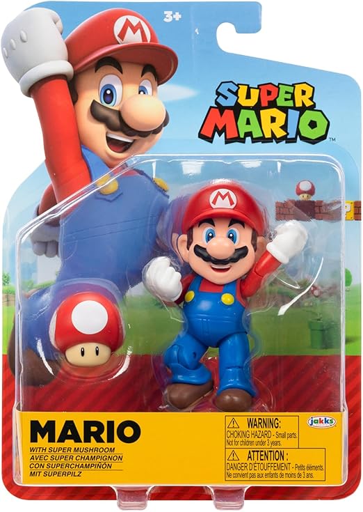JUGUETE FIGURAS DE SUPER MARIO CAMPEON