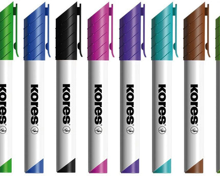 SET DE MARCADORES ACRILICOS KORES 10 UND