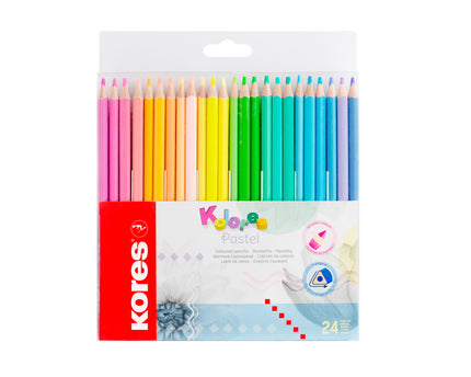 CLORES PASTEL KORES DE 24 UND