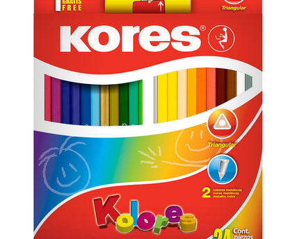 COLORES KORES DE 24 UND