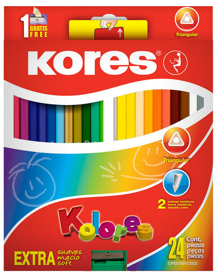 COLORES KORES DE 24 UND