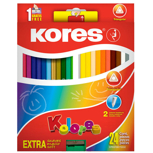 COLORES KORES DE 24 UND