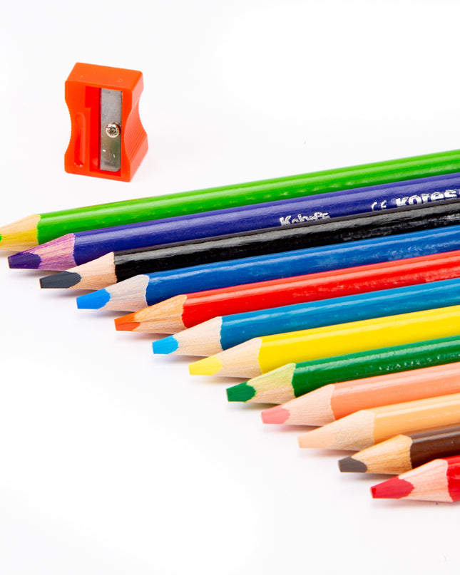 COLORES KORES JUMBO 12CLRS