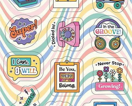 STICKER RETRO REMIX MOTIVATIONAL