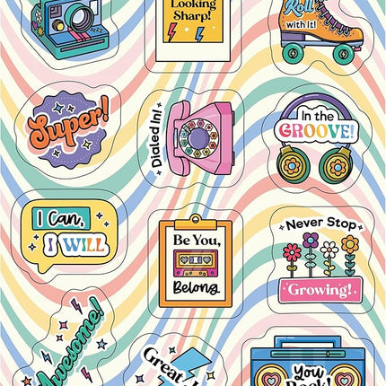 STICKER RETRO REMIX MOTIVATIONAL