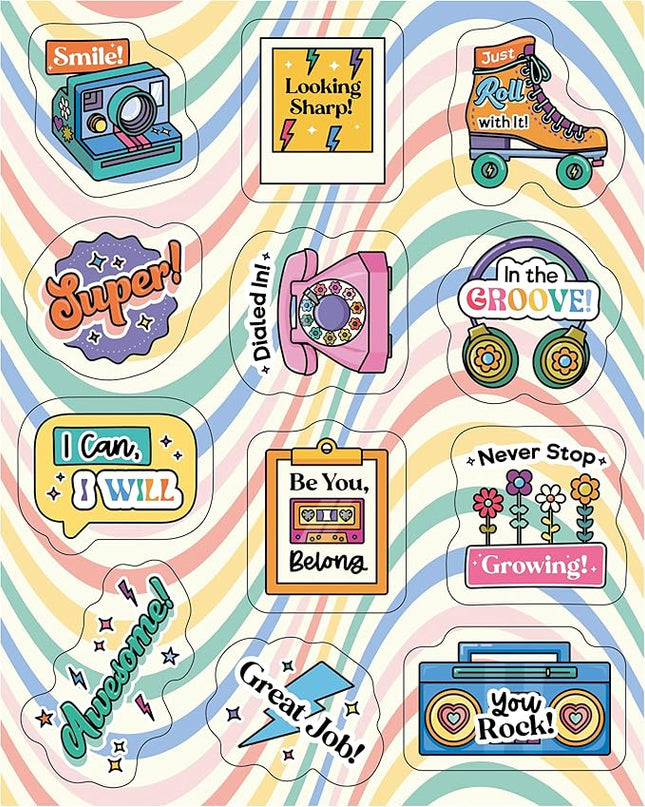 STICKER RETRO REMIX MOTIVATIONAL