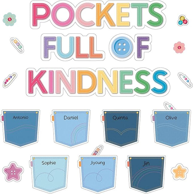 BULLETIN BOARD POCKETS FULL OF KINDNESS