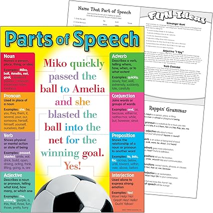 LAMINA PARTS OF SPEECH T38037