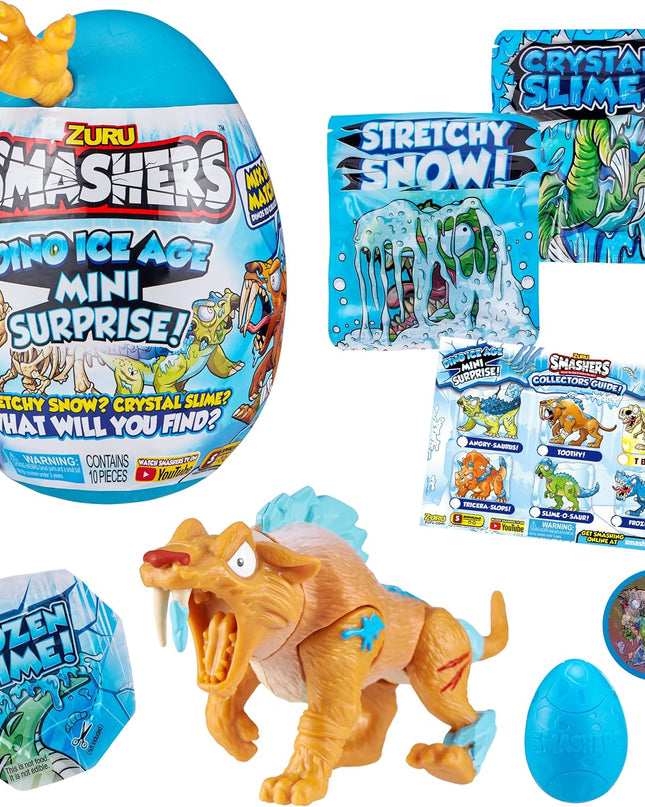 JUGUETE ZURU SMASHERS DINO ICE SURPRISE EGG