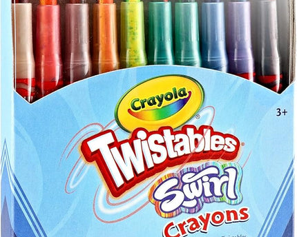 CRAYONES SWIRL MINI TWISTABLES CRAYOLA 10PZ