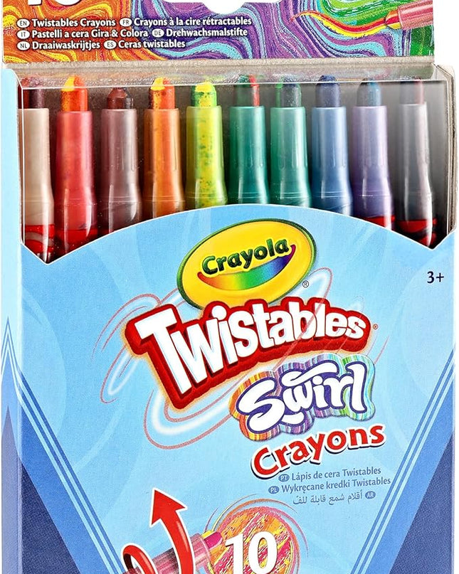 CRAYONES SWIRL MINI TWISTABLES CRAYOLA 10PZ