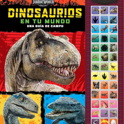 LIBRO TESORO DE CUENTOS CON SONIDO JURASSIC WORLD
