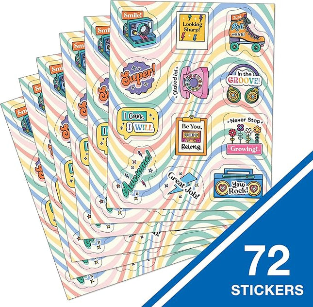 STICKER RETRO REMIX MOTIVATIONAL