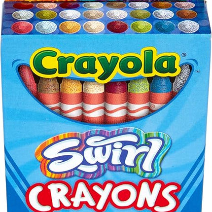 CRAYONES SWIRL CRAYONS RAINBOW CRAYOLA 24PZ