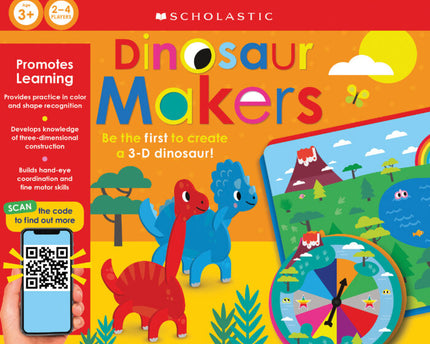 LIBRO DINOSAUR MAKERS SCHOLASTIC EARLY LEARNERS