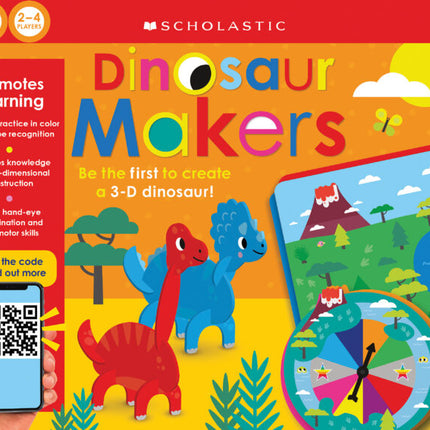 LIBRO DINOSAUR MAKERS SCHOLASTIC EARLY LEARNERS