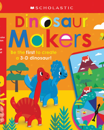 LIBRO DINOSAUR MAKERS SCHOLASTIC EARLY LEARNERS