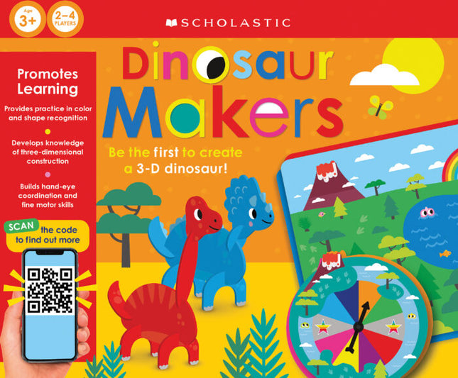LIBRO DINOSAUR MAKERS SCHOLASTIC EARLY LEARNERS
