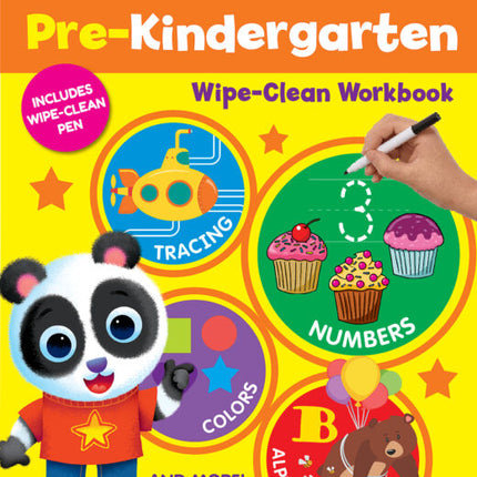 LIBRO SCHOLASTIC PRE-K WIPE-CLEAN WB