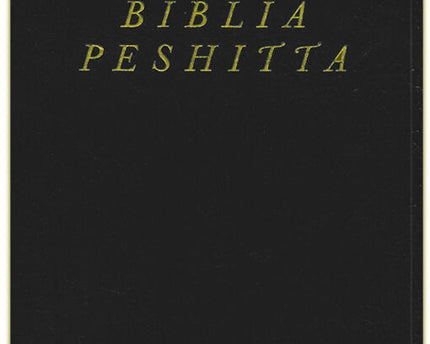 BIBLIA PESHITTA NEGRO