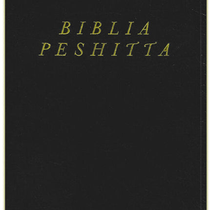 BIBLIA PESHITTA NEGRO