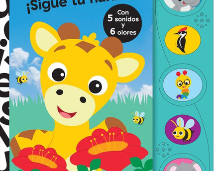 LIBRO BABY EINSTEIN SIGUE TU NARIZ