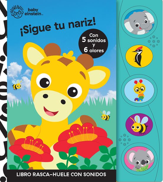 LIBRO BABY EINSTEIN SIGUE TU NARIZ