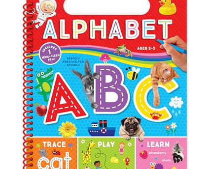 MY FIRST WIPE CLEAN BOOK: ALPHABET