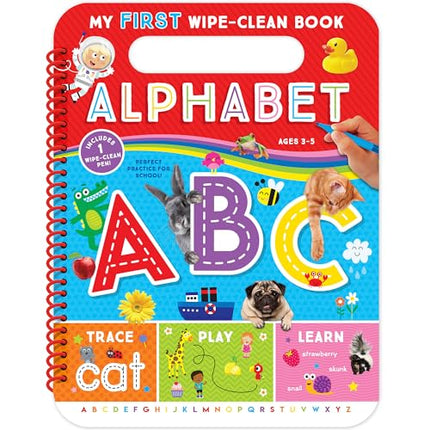 MY FIRST WIPE CLEAN BOOK: ALPHABET